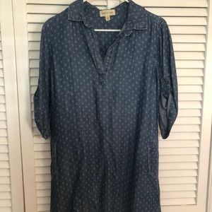 Cloth & Stone chambray tunic dress